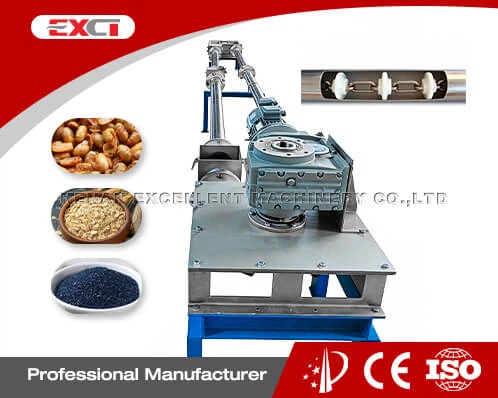 Cevni vlečni transporter